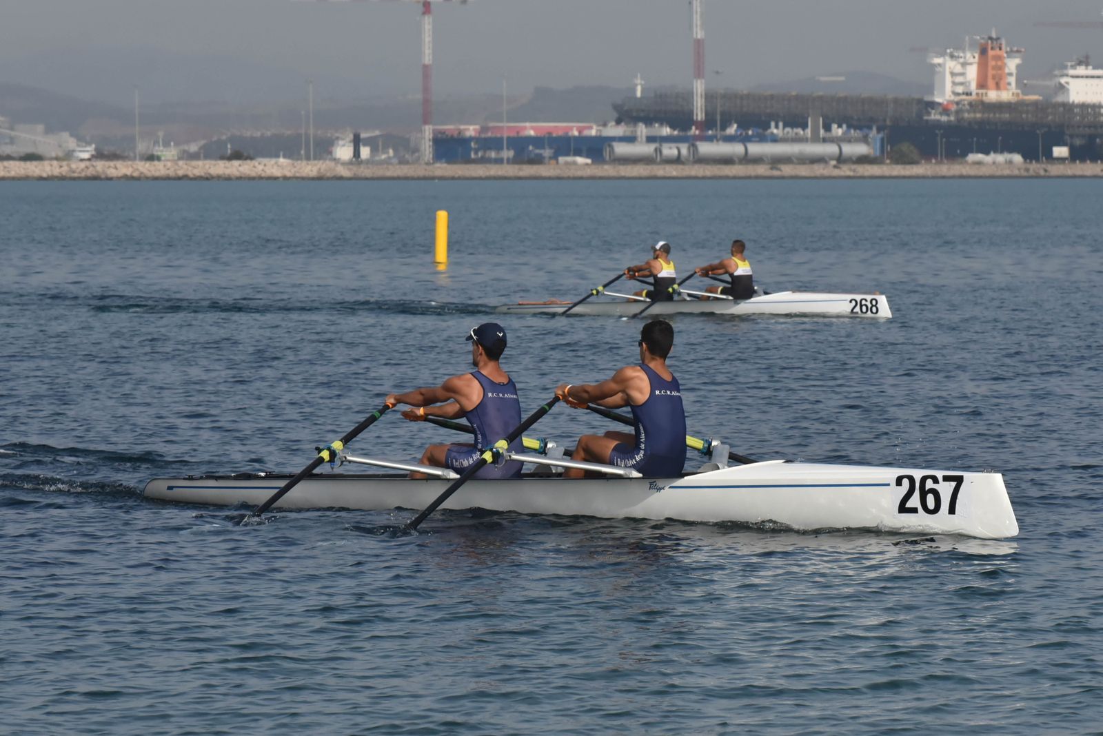 Las fotos del Campeonato de Remo en La Línea