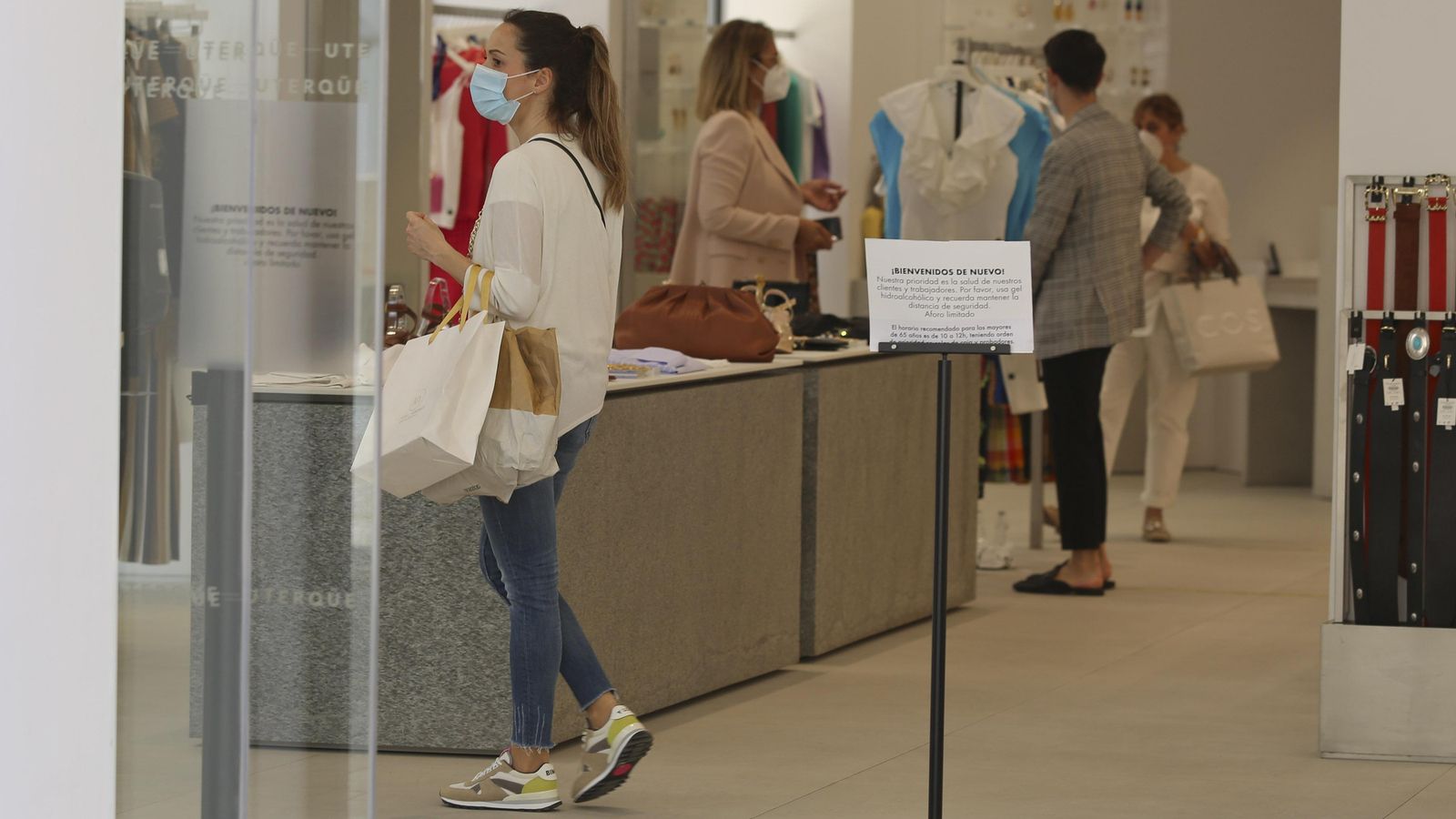 Una tienda en Málaga.