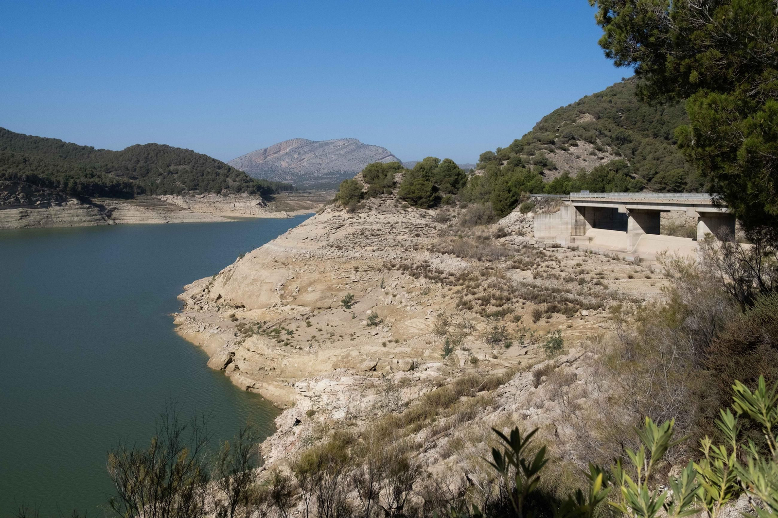 Los pantanos de Málaga, en fotos