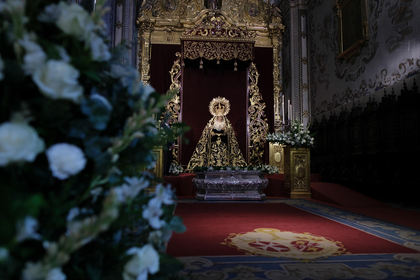 Las imágenes del besamanos a la Virgen de la Amargura