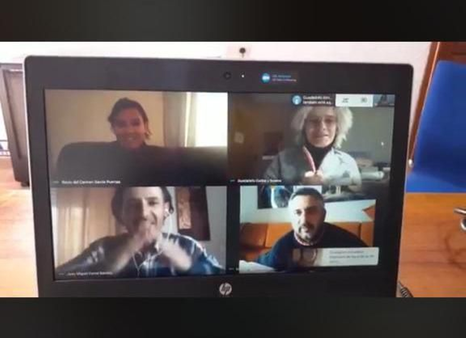 Las videollamadas, herramienta fundamental en esta época de confinamiento. Las videollamadas, herramienta fundamental en esta época de confinamiento.