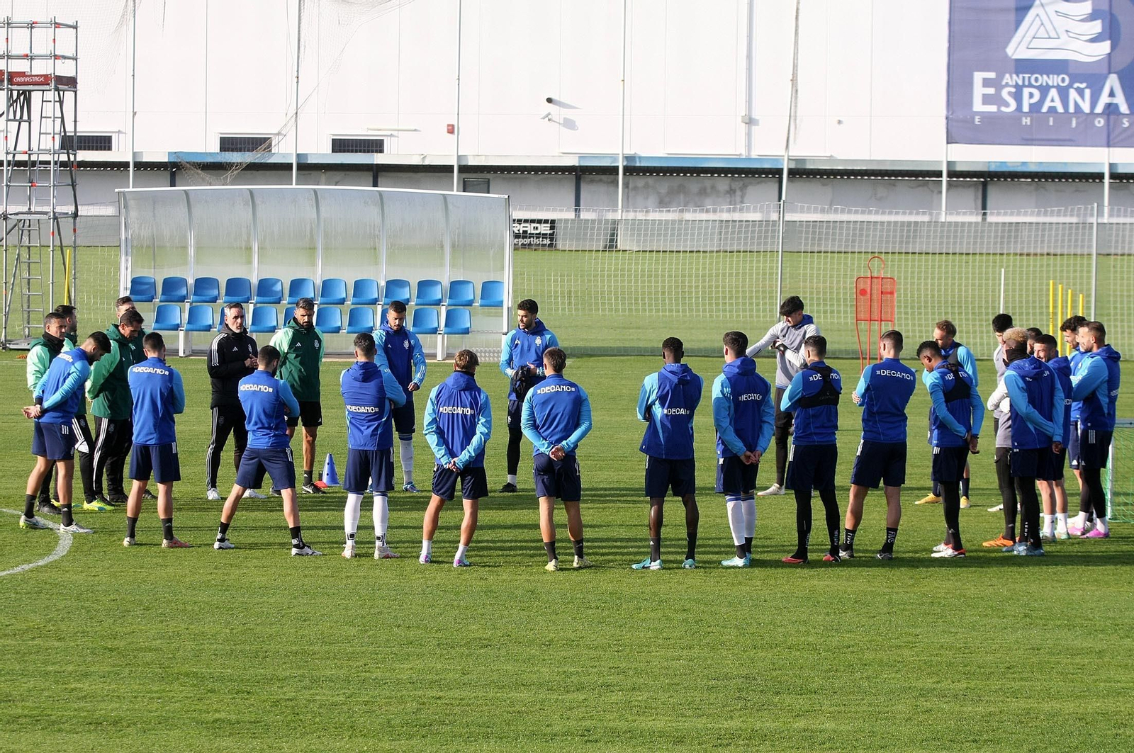 Entrenamiento del Recreativo de Huelva en imágenes