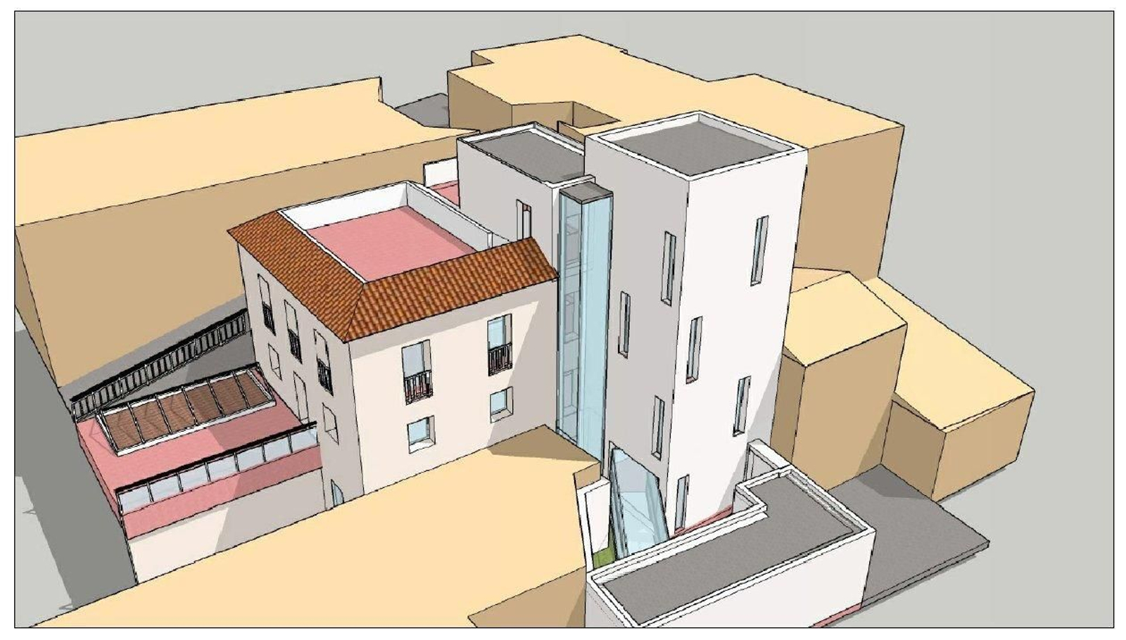 Recreación del Museo la Uva Pasa de Almáchar.