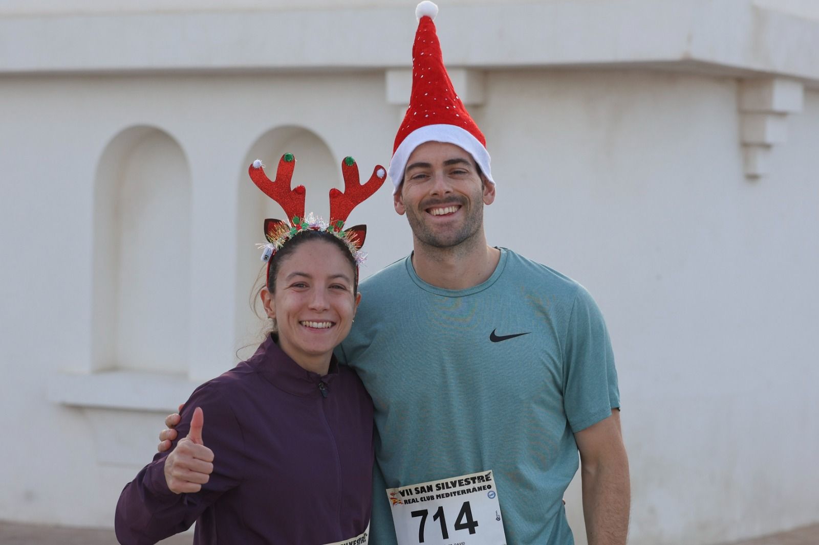 Las fotos de la San Silvestre del Real Club Mediterráneo en Málaga