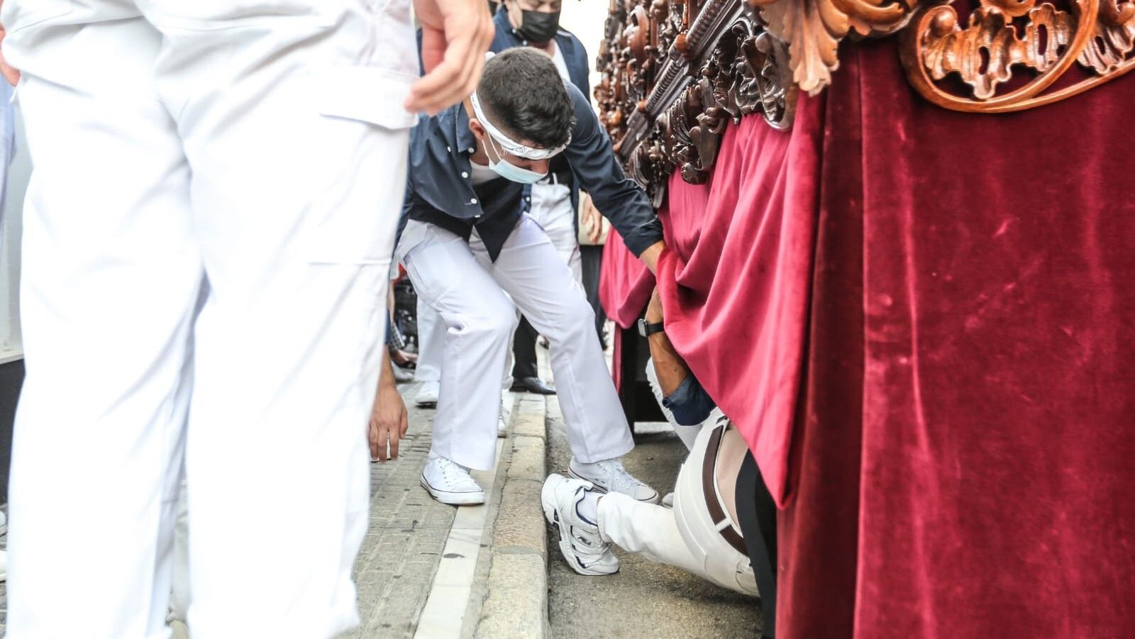 Imágenes de la procesión de la Virgen de las Mercedes en San Fernando