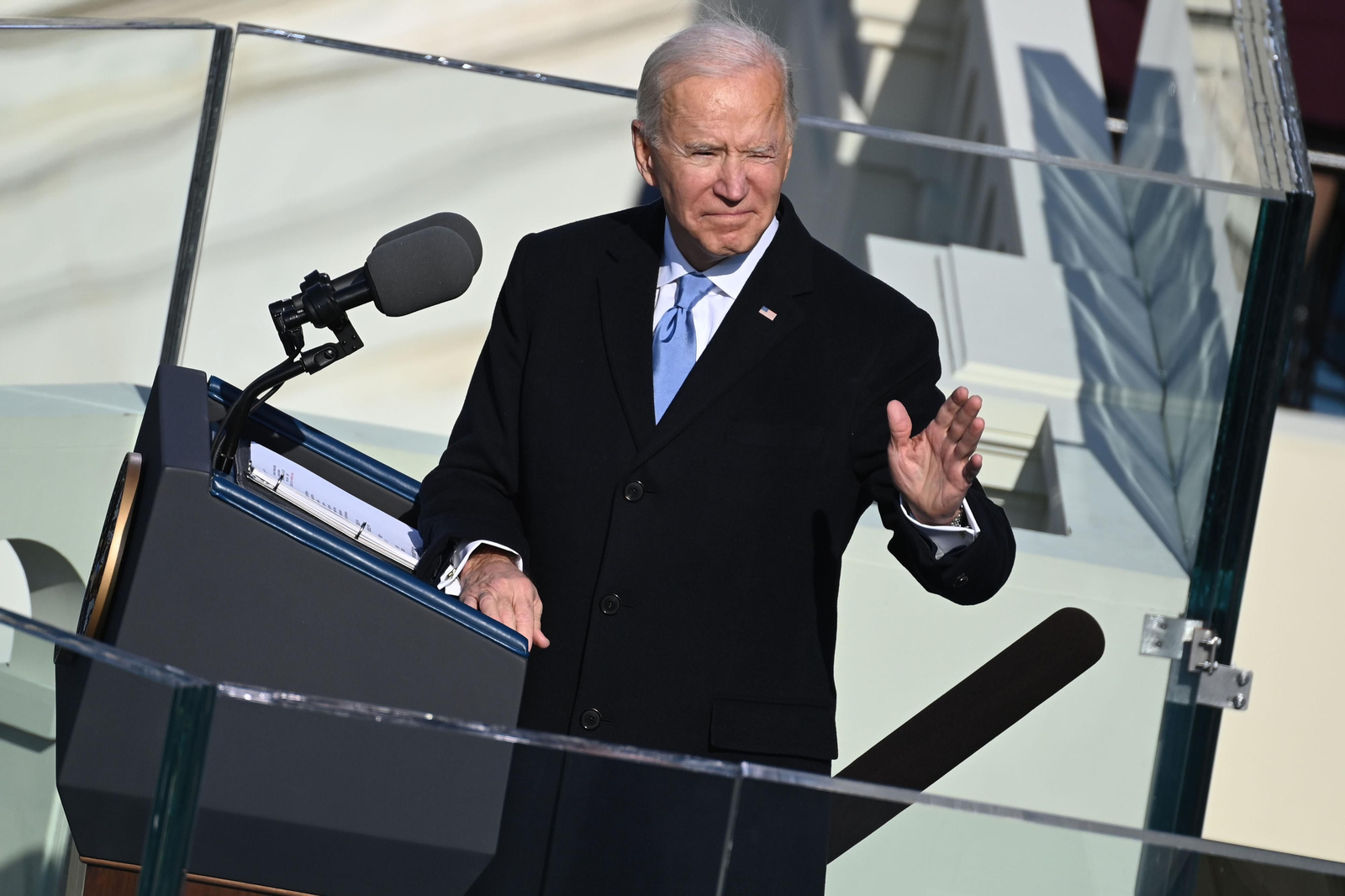 Las imágenes de la toma de posesión de Joe Biden como presidente de EEUU