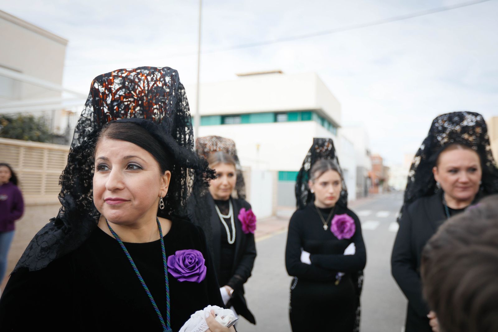 La procesión del Encuentro, en imágenes