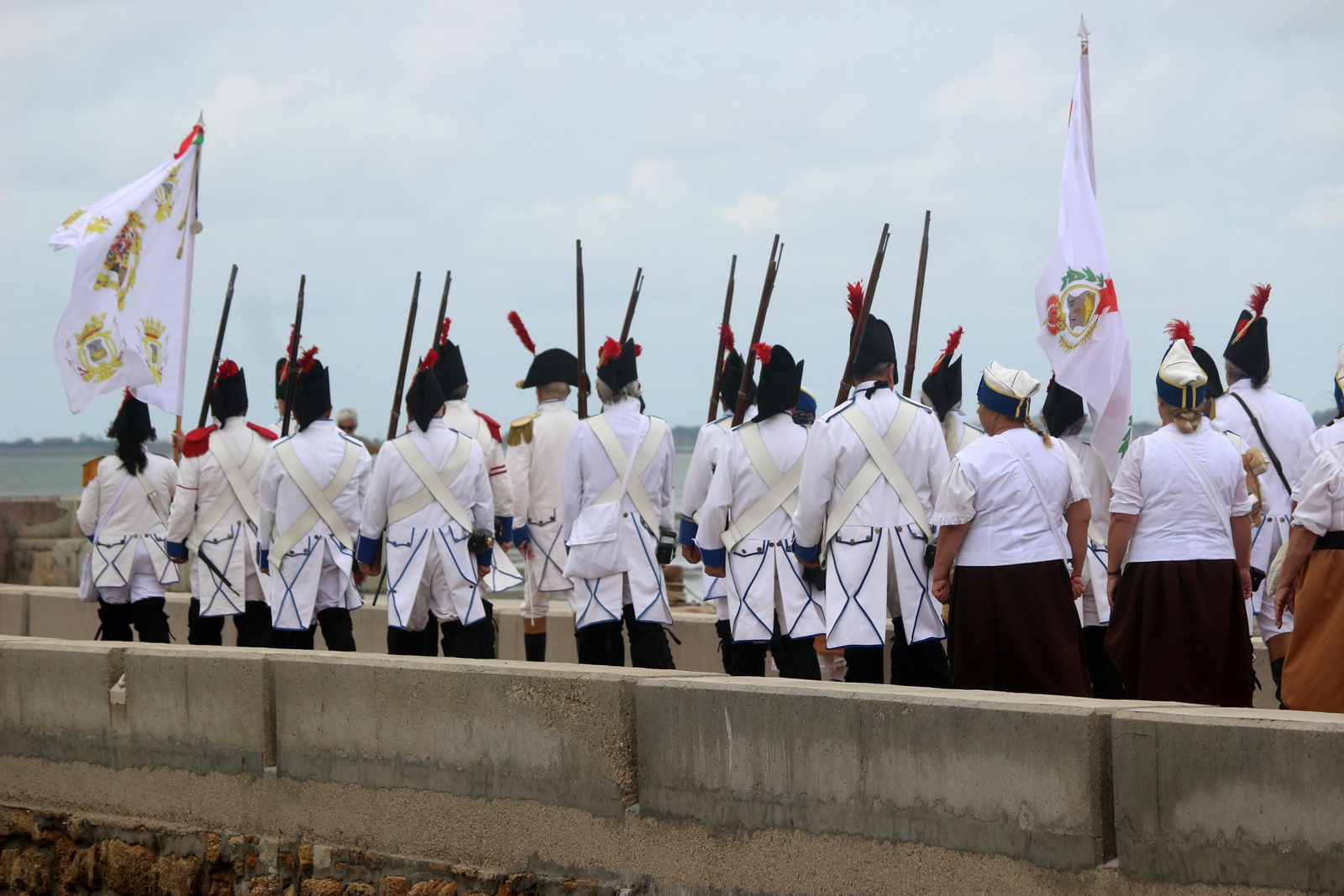Las imágenes del desfile de tropas de la Batalla del Trocadero