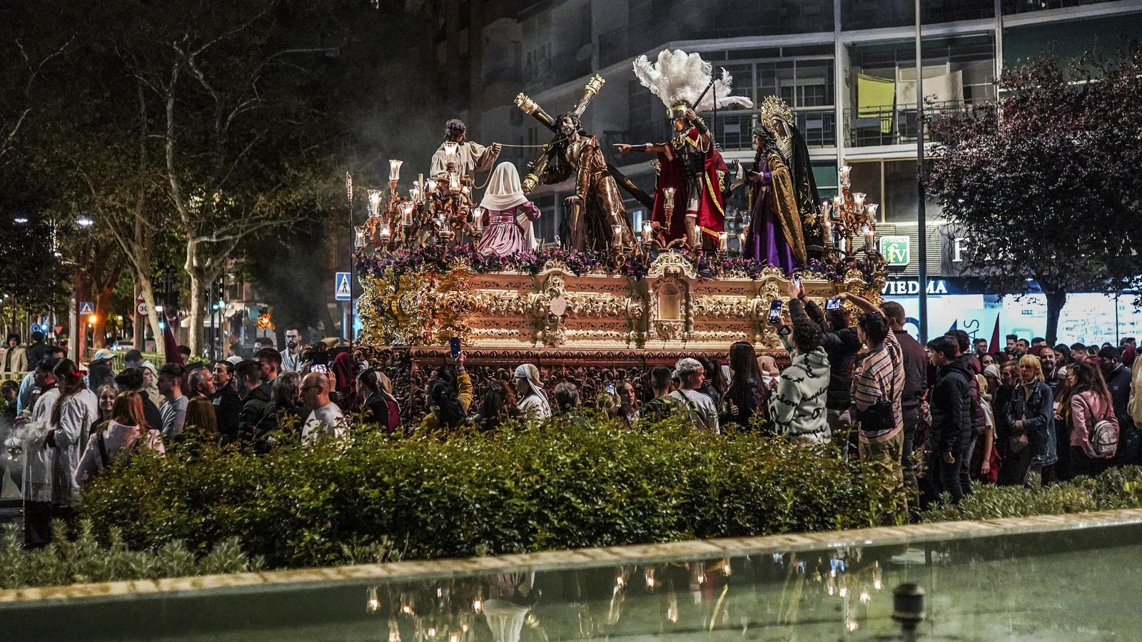 Paso de misterio del Señor del Trabajo
