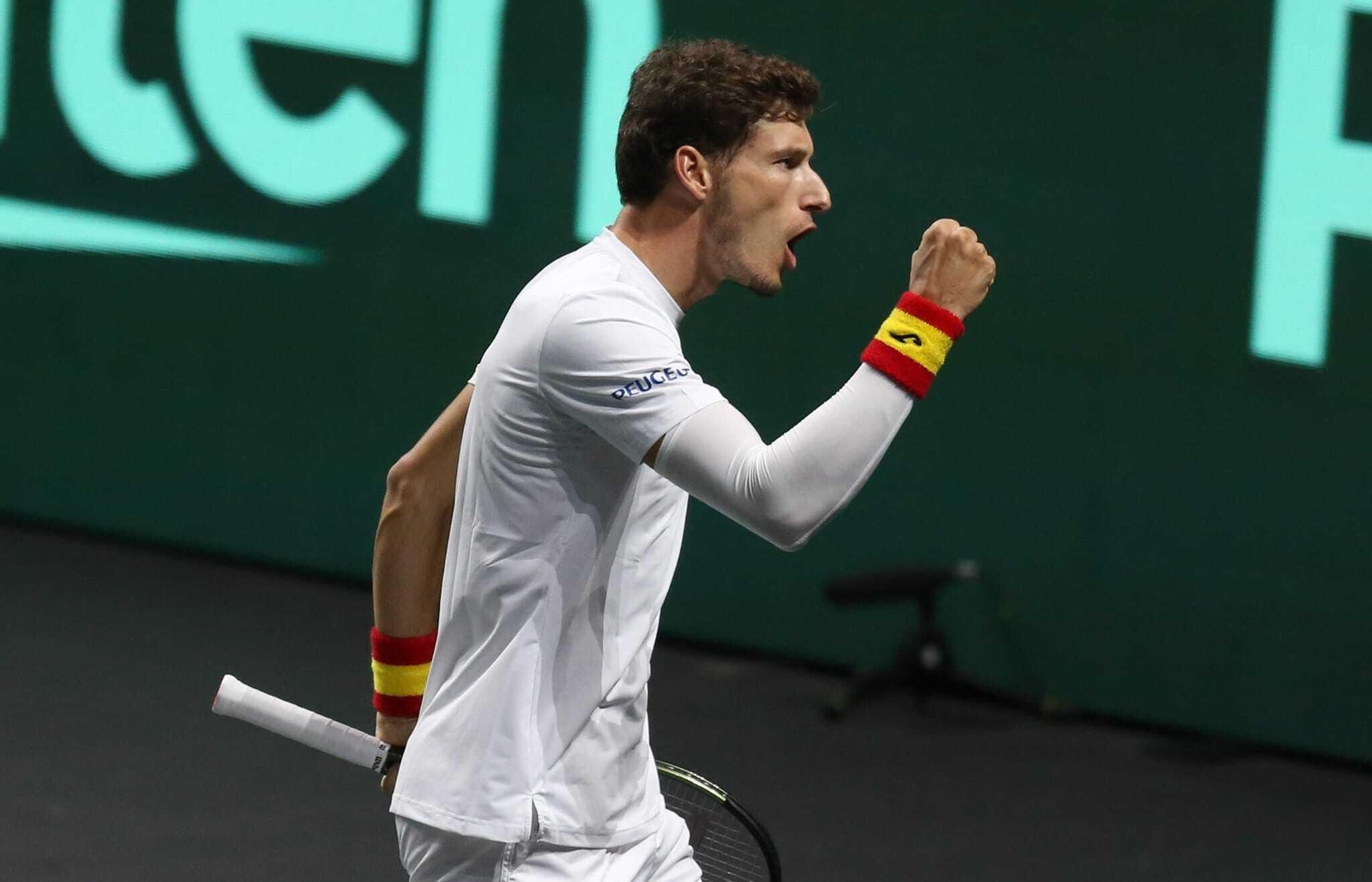 Pablo Carreño-Marin Cilic, en imágenes