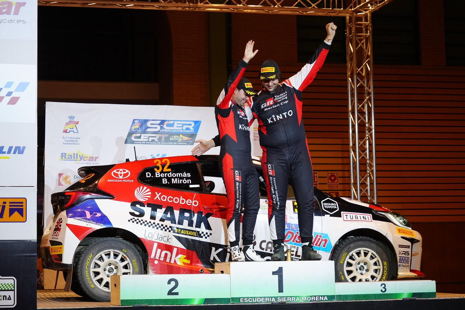 Las mejores imágenes de la entrega de premios del Rallye Ciudad de Pozoblanco