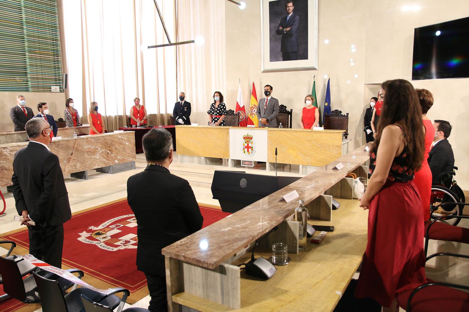 Fotogalería del homenaje a Los Coloraos