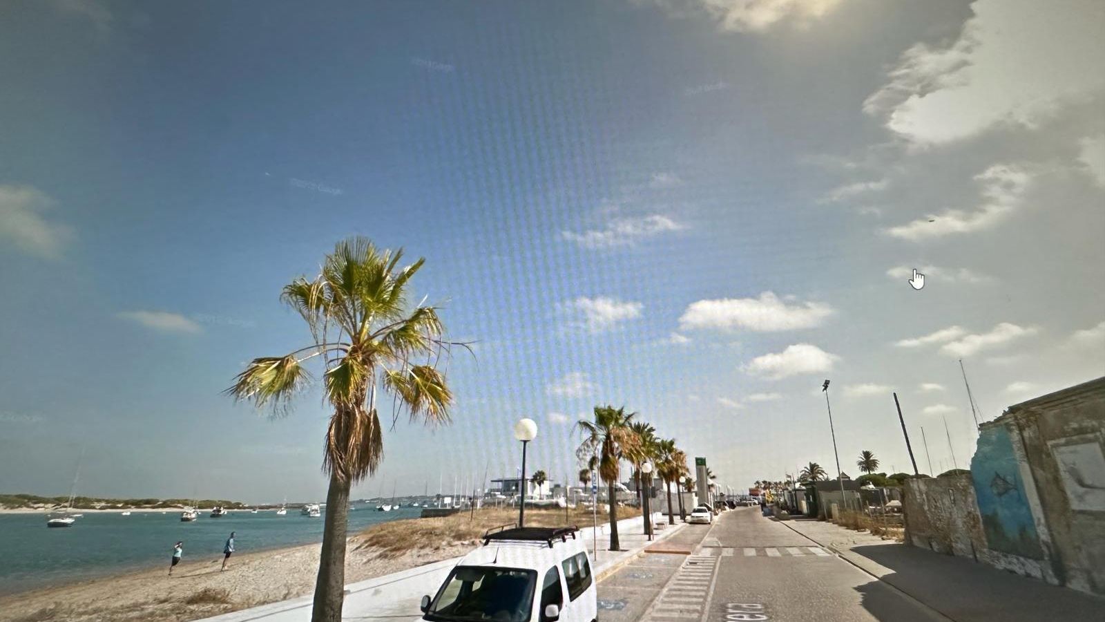 Parte de la playa que desaparecerá con esta obra.