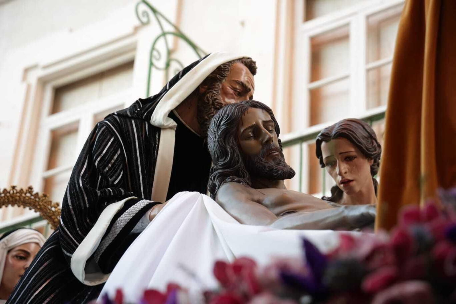 Las imágenes de la hermandad de la Soledad de la Semana Santa de San Fernando 2023
