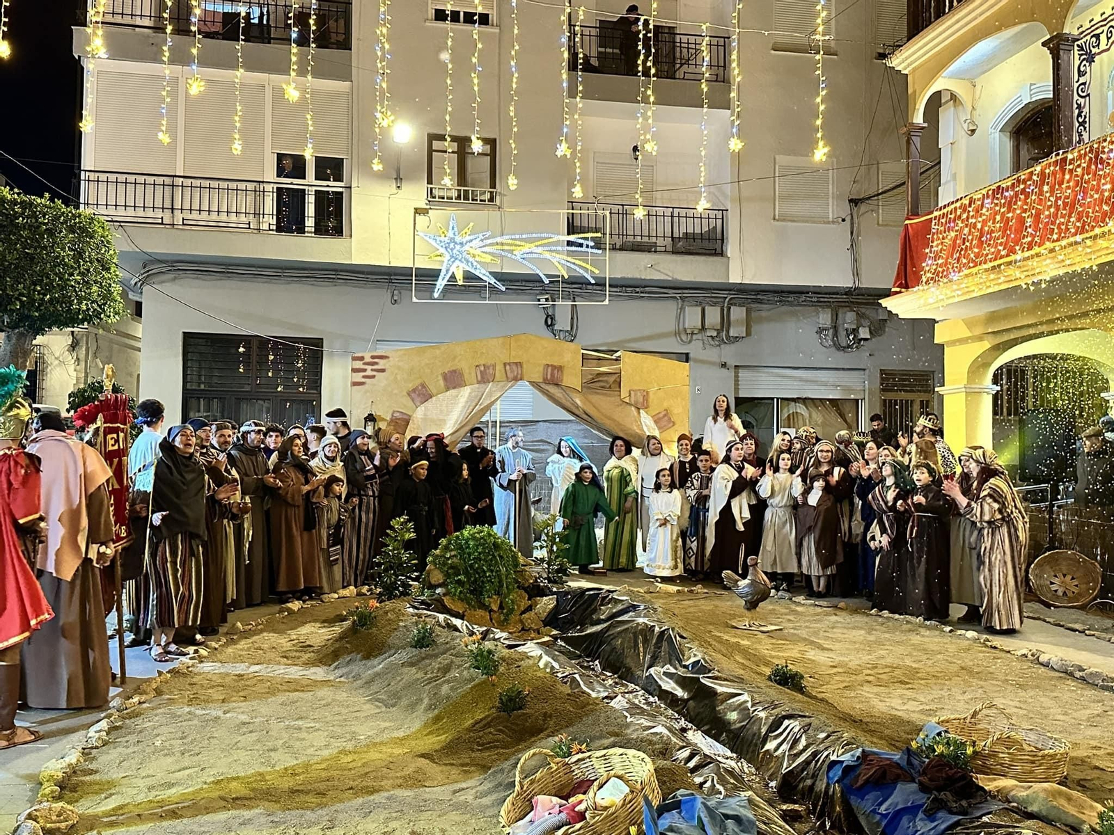 Así es el Belén Viviente de la Villa de Gádor, el más grande de Almería