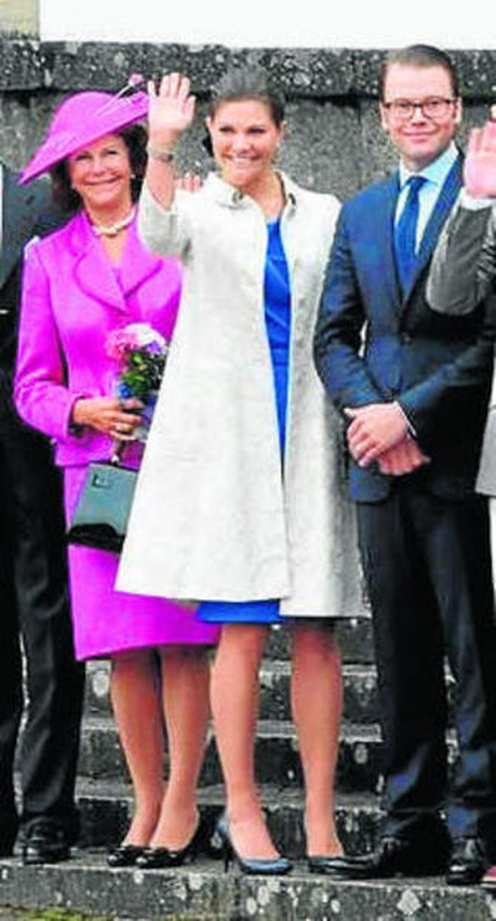 Primer acto oficial de Victoria de Suecia tras su boda