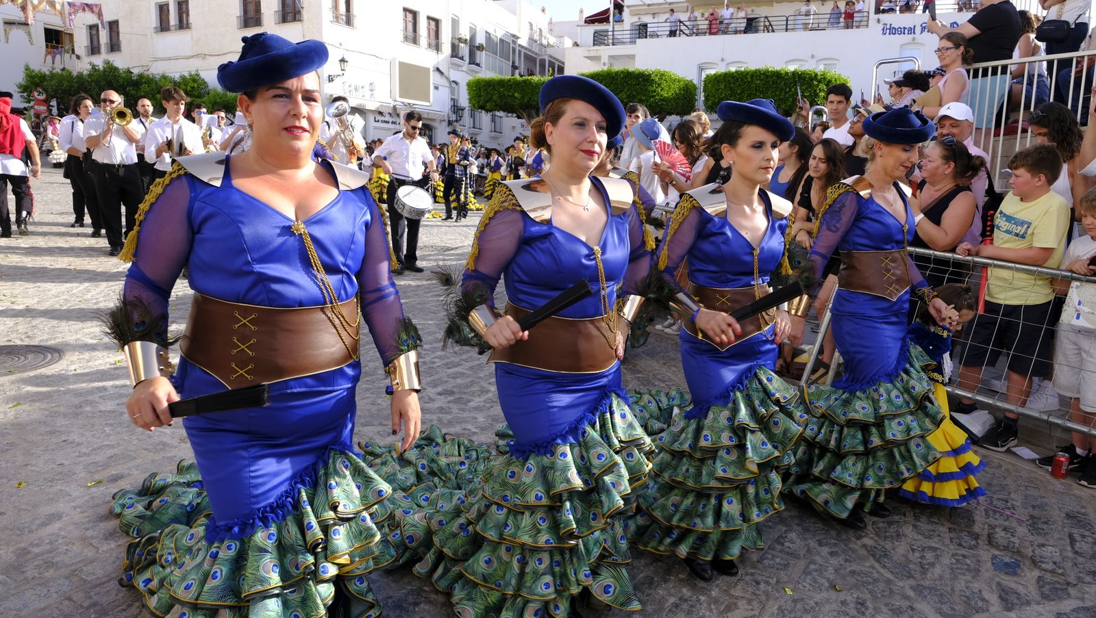 Imágenes del desfile de Moros y Cristianos de Mojácar