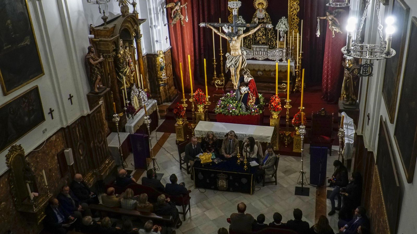 Interior de la Capilla de Montserrat.