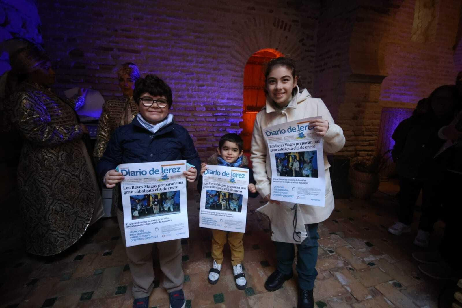 La Cartera Real recoge las cartas de los niños en el Alcázar