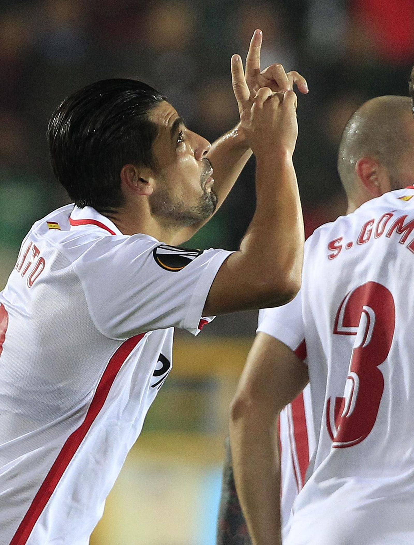 Las imágenes del Akhisar-Sevilla