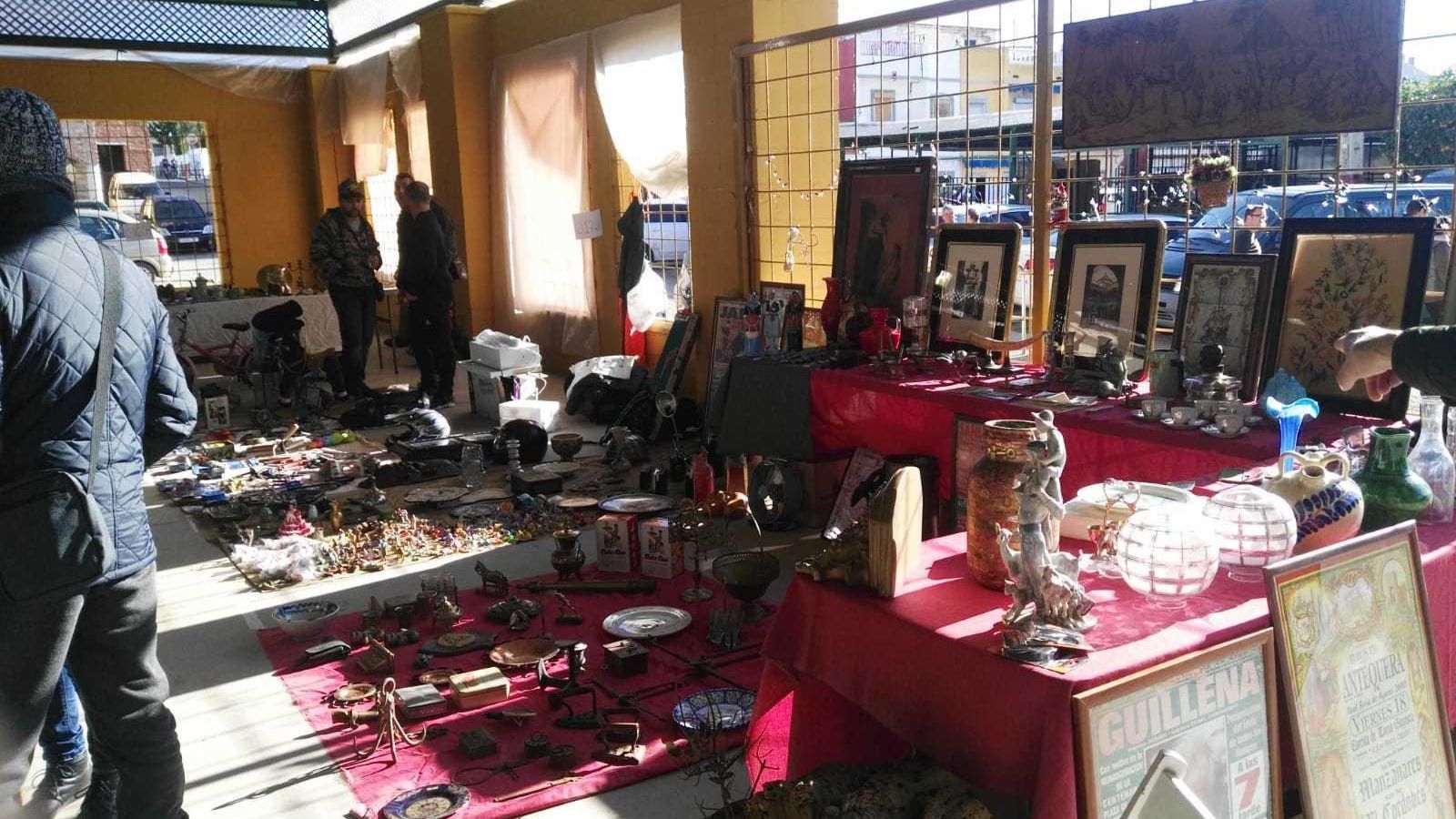 El mercadillo, el pasado domingo.