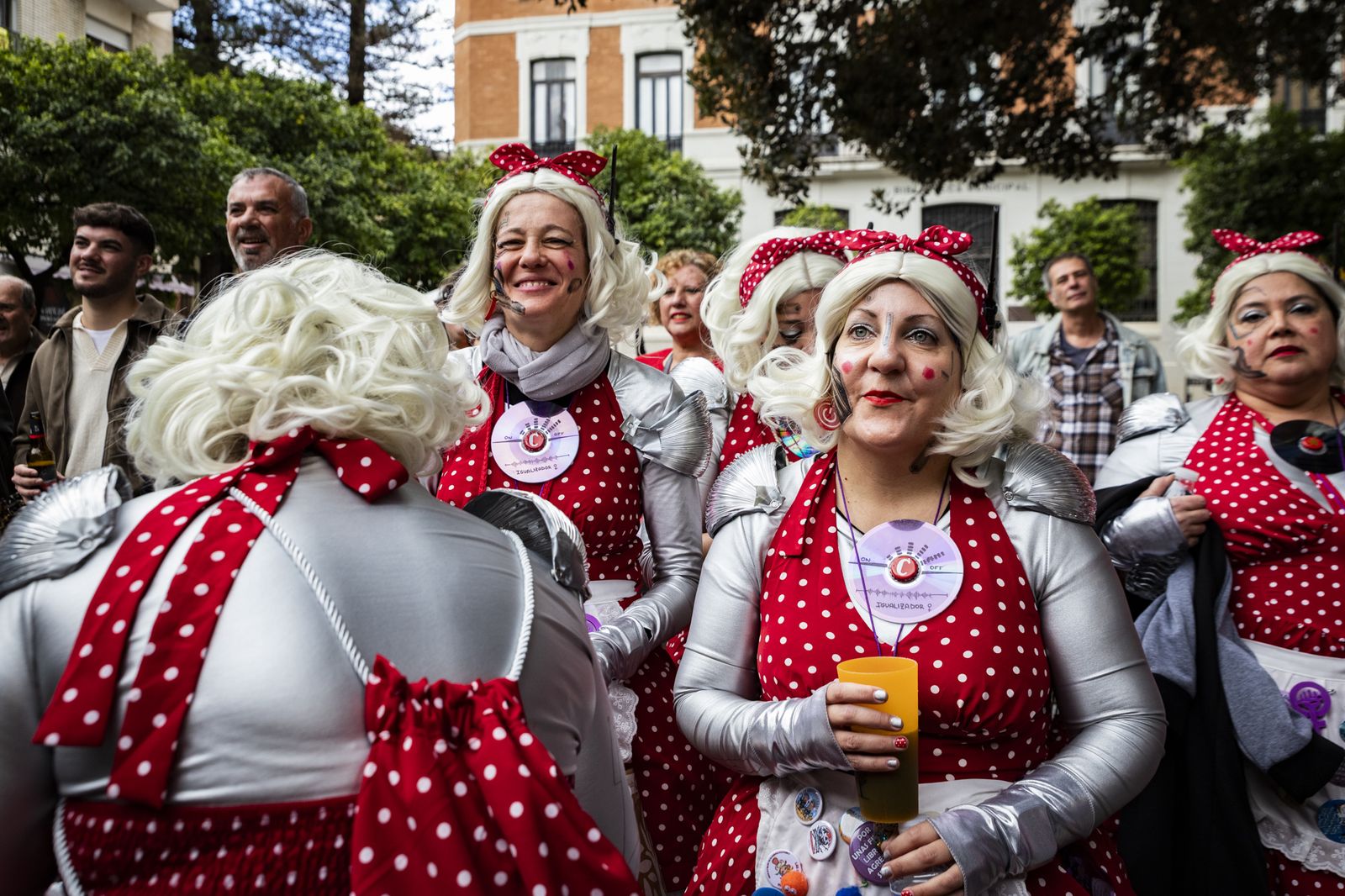 8M en Jerez: Carnaval Feminista en la Plaza del Banco