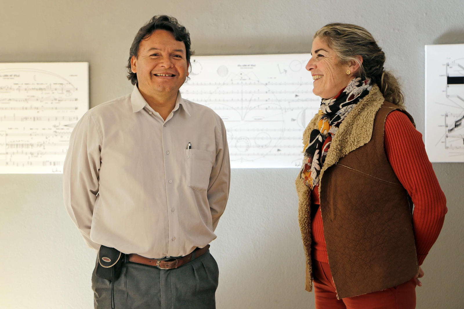 Wilmer Fernández y Mercedes Rodríguez, ayer en 'Diario de Jerez'. Wilmer Fernández y Mercedes Rodríguez, ayer en 'Diario de Jerez'.