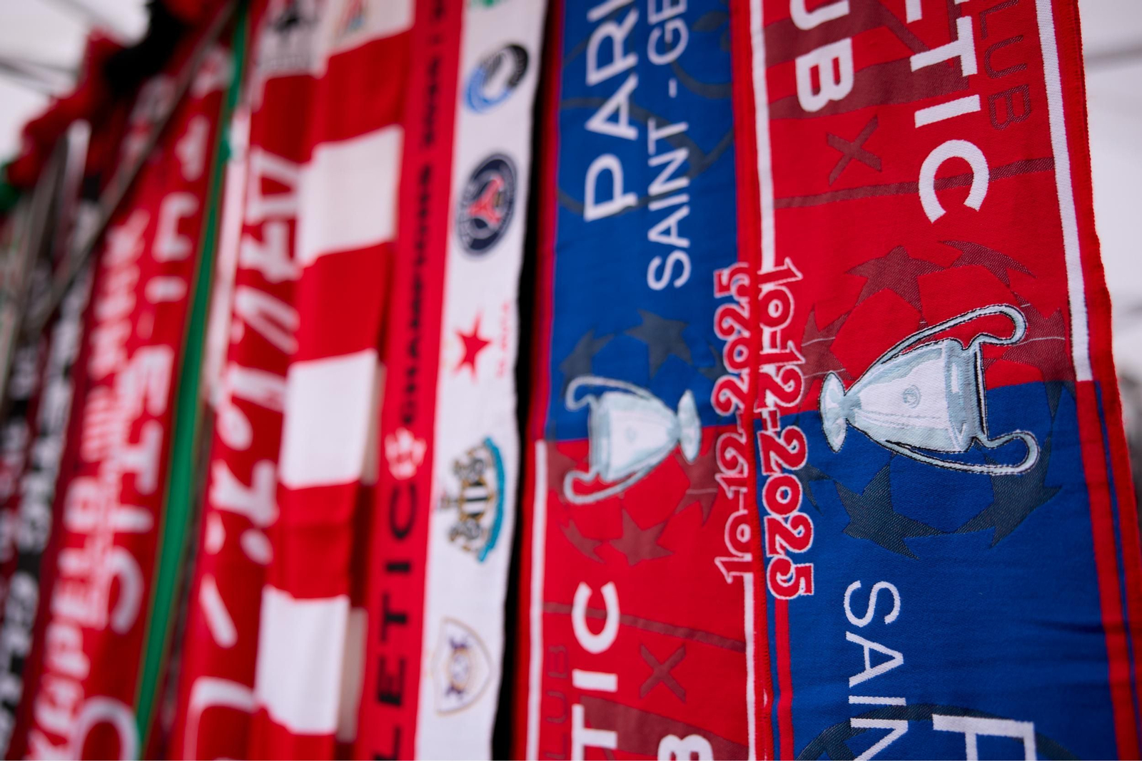 El Athletic Club-PSG, en imágenes