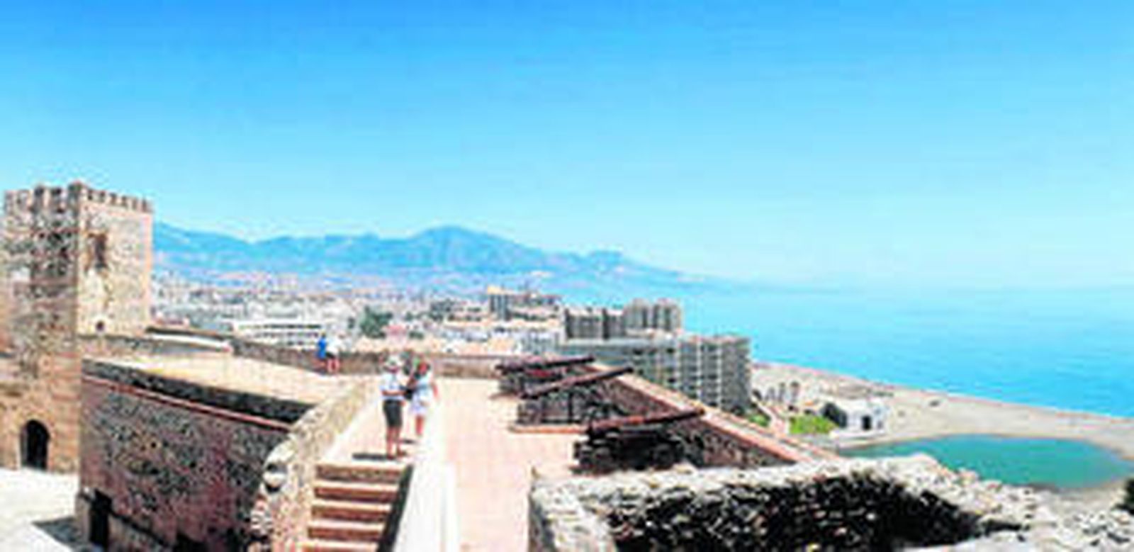 Vista del Castillo Sohail.