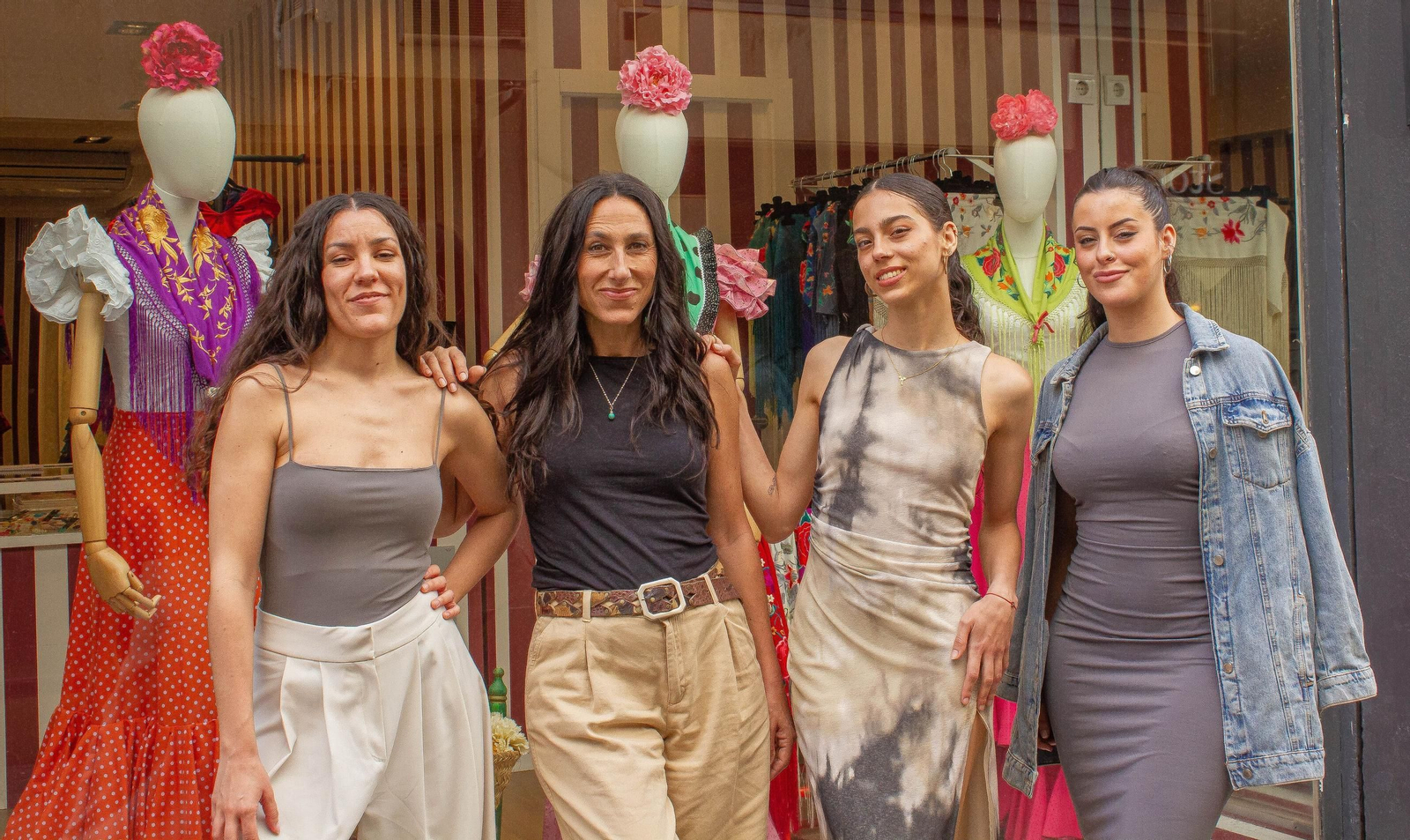 Alicia Grillo, Marta Robles, Laura Palacios y Paula Ramírez, integrantes de Las Migas.
