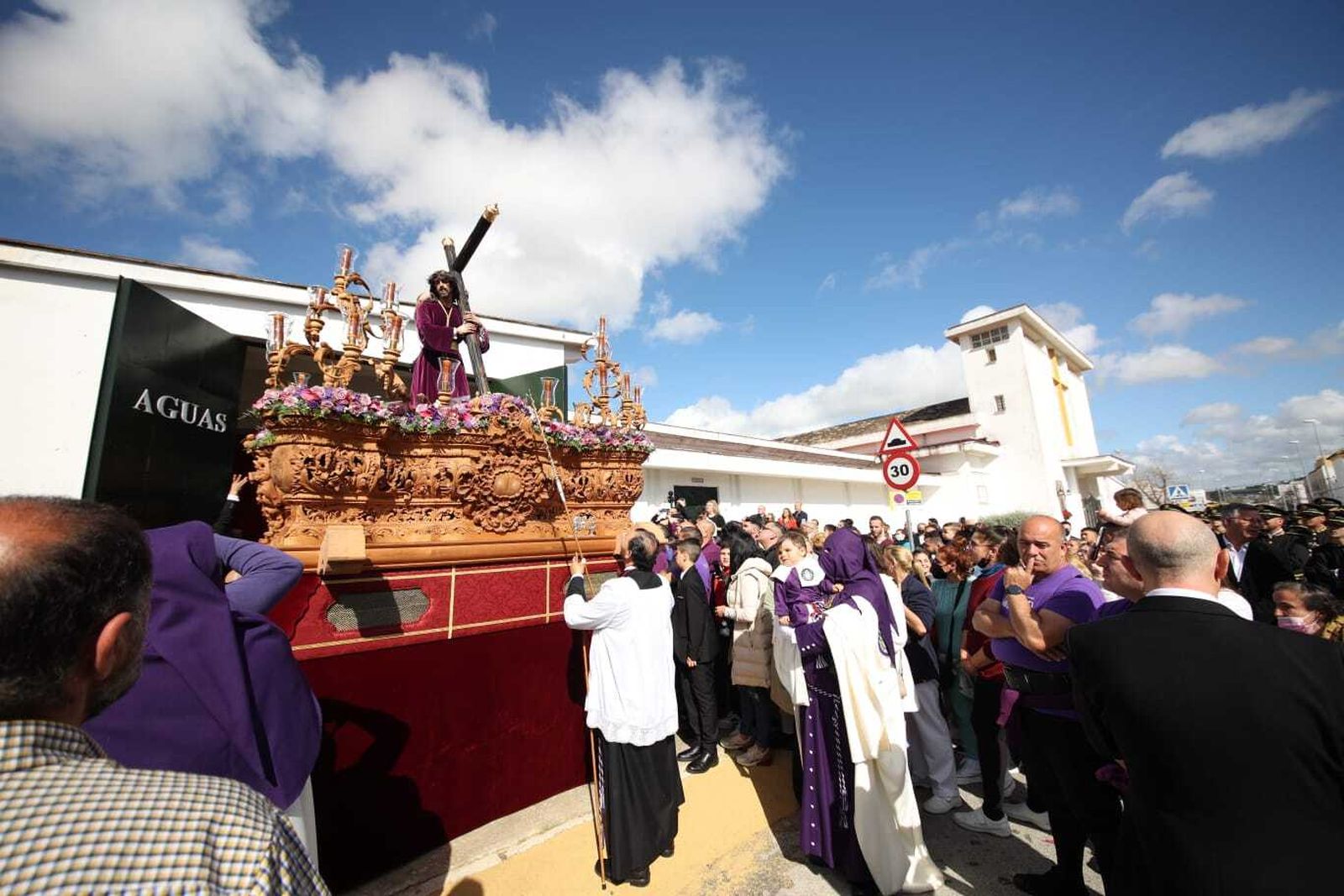 Imágenes de la hermandad de la Salud de San Rafael