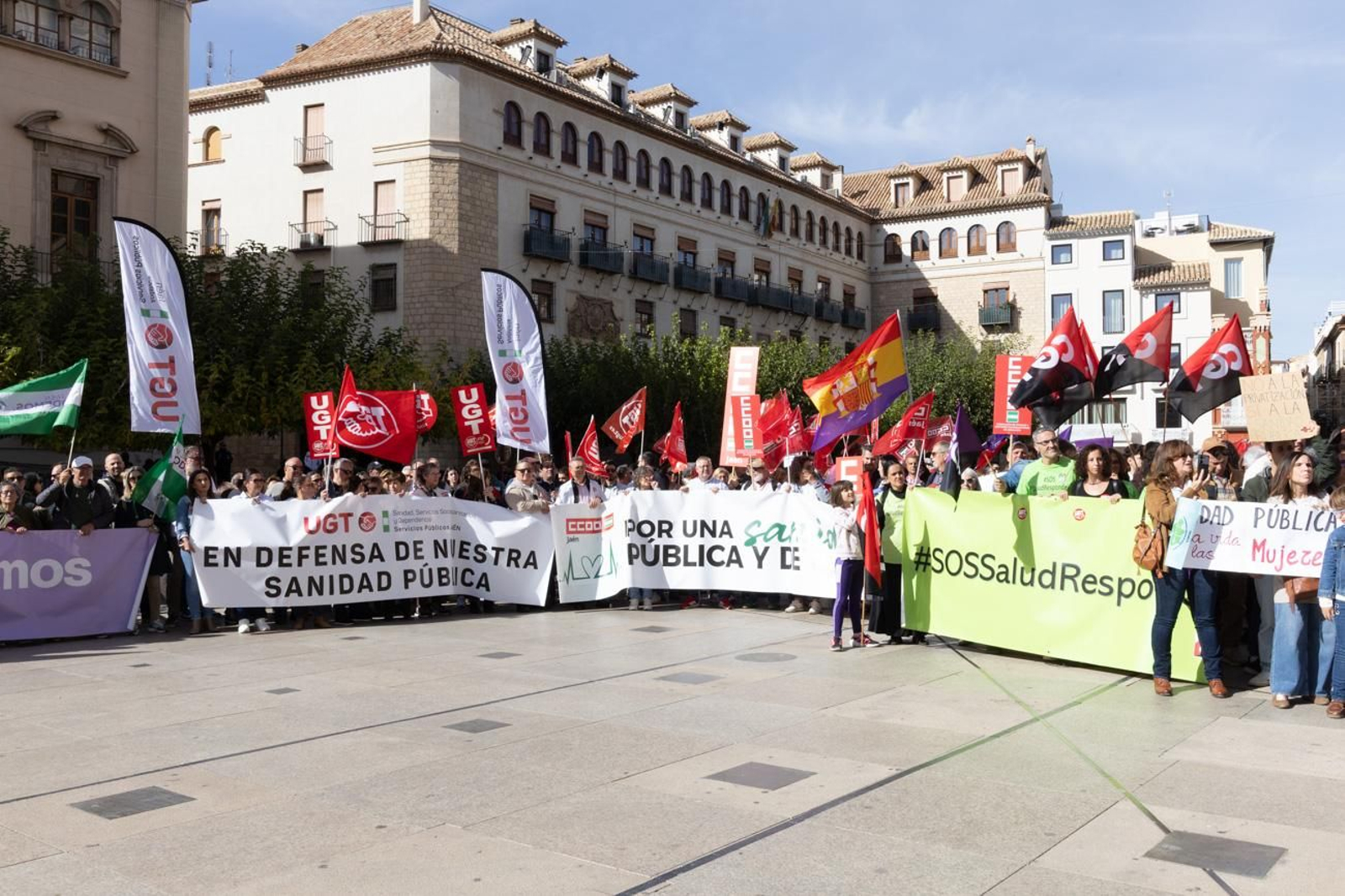 Manifestación "Sanidad cien por cien pública"