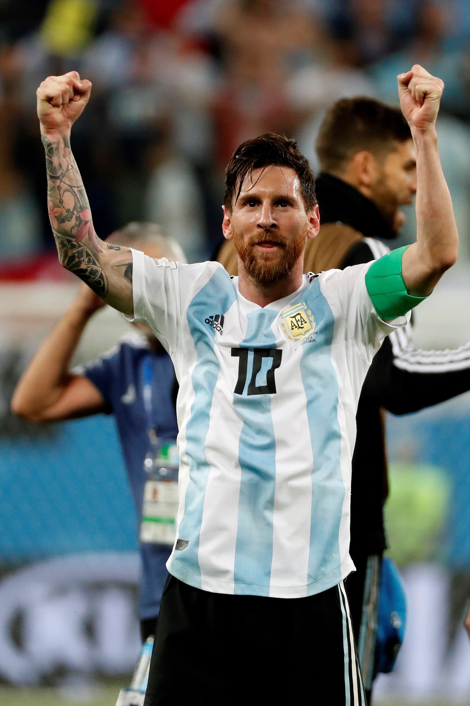 Las imágenes del Nigeria-Argentina