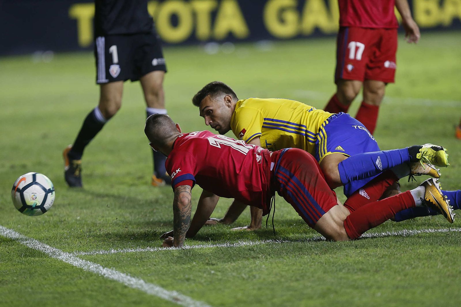 Las imágenes del Cádiz-Osasuna