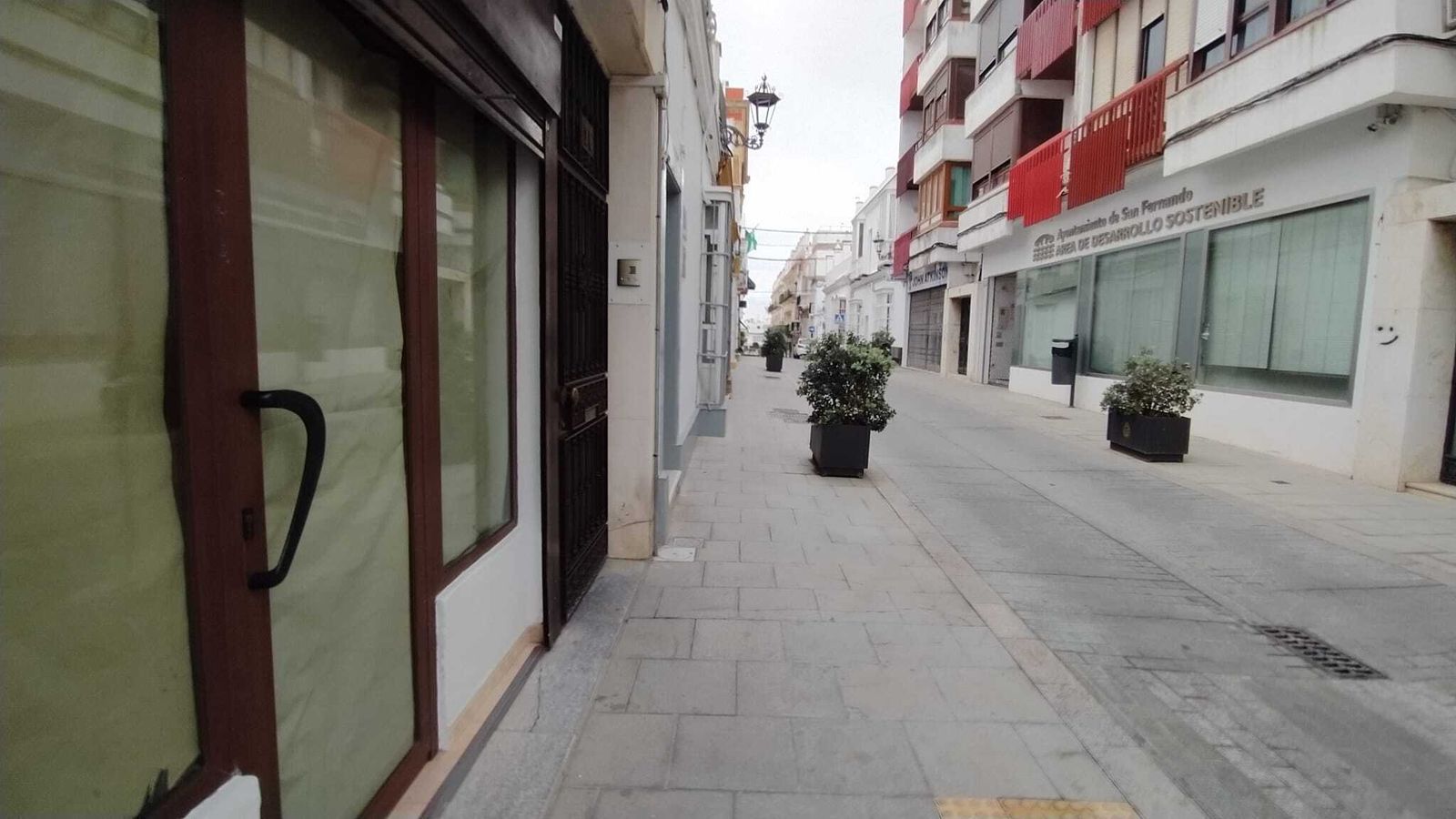 Local que ocupó fugazmente el partido como sede, en pleno centro de San Fernando.