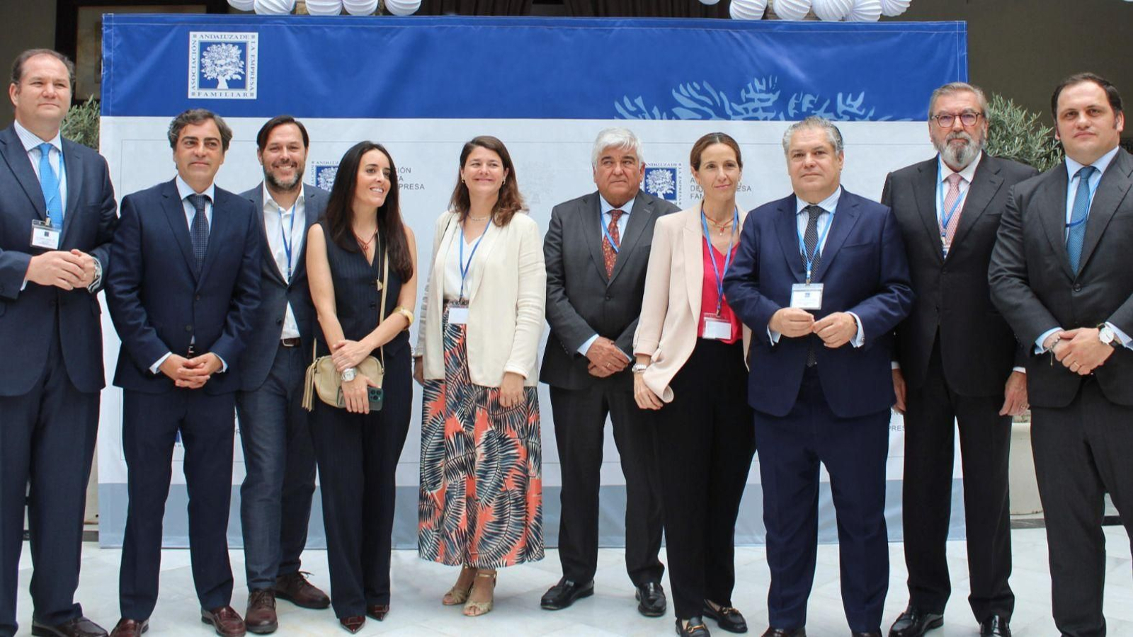 Junta directiva de la Asociación Andaluza de la Emresa Familiar.