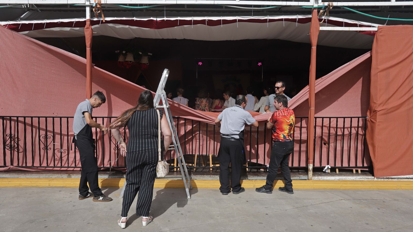 Fotos del lunes en la Feria Real de Algeciras