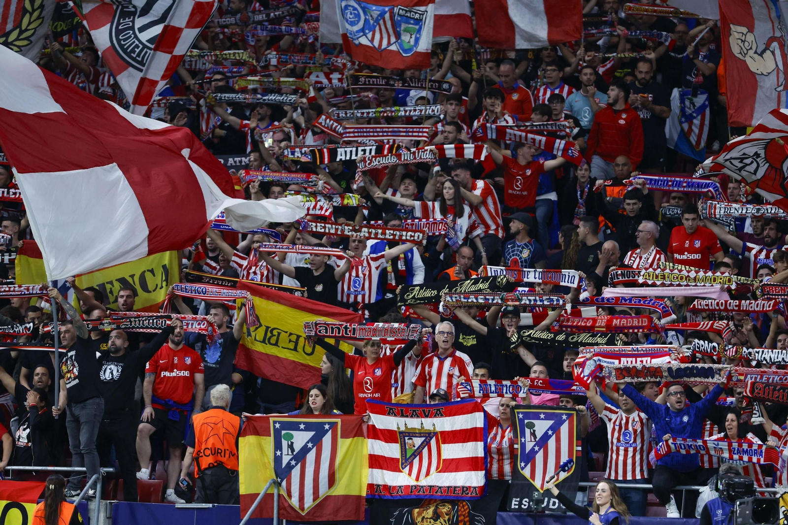 Las fotos del Atlético de Madrid-Eintracht