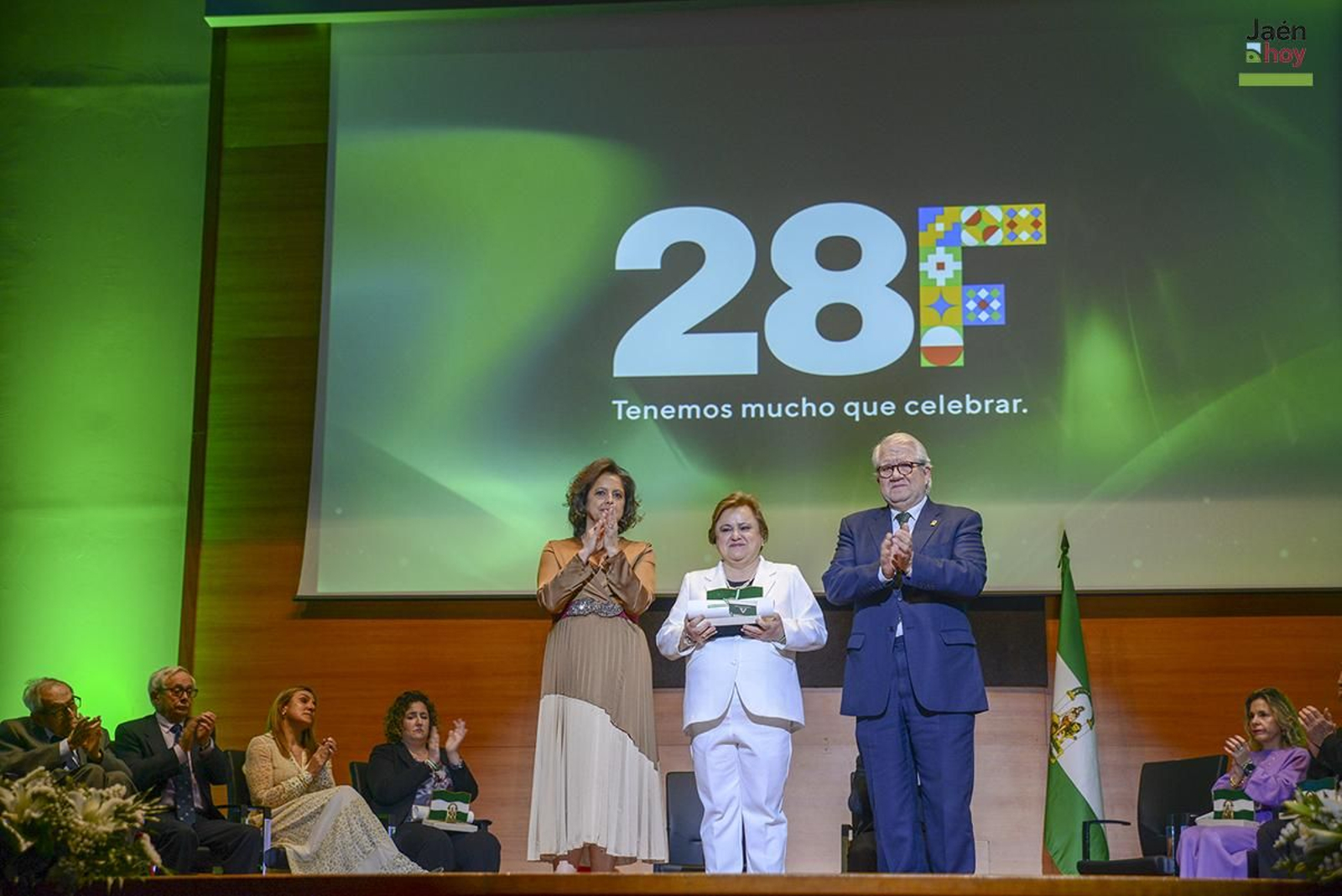 Así se ha vivido la entrega de las Banderas de Andalucía de la provincia de Jaén