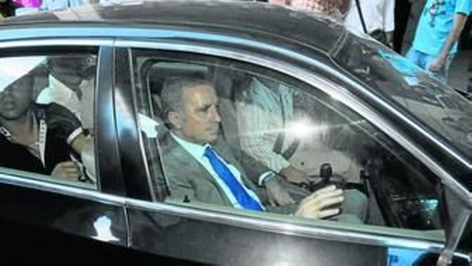 El torero José Ortega Cano, cuando acudió a declarar ante el juez instructor.