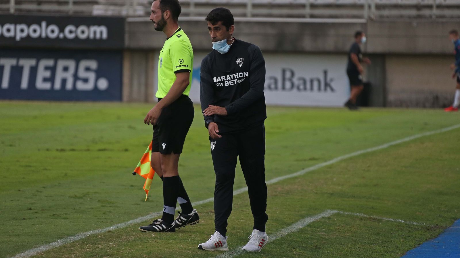 Paco Gallardo, entrenador del Sevilla Atlético.