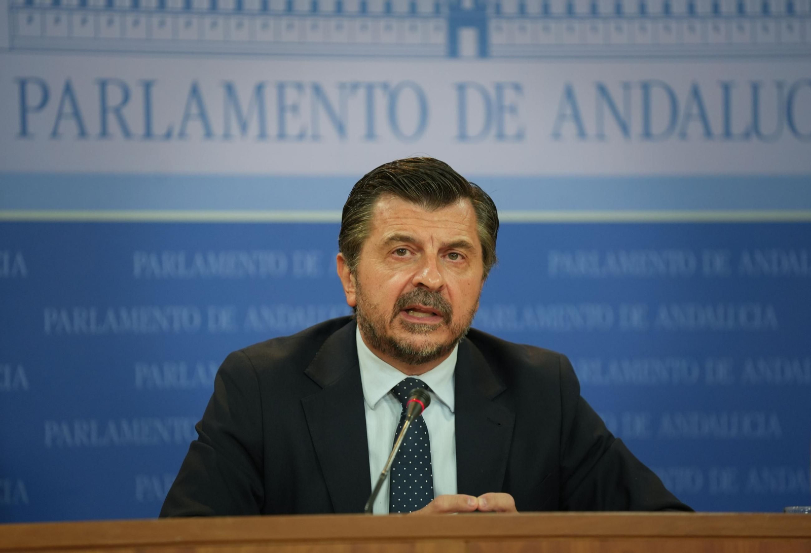 El portavoz popular en el Parlamento, Toni Martín. El portavoz popular en el Parlamento, Toni Martín.