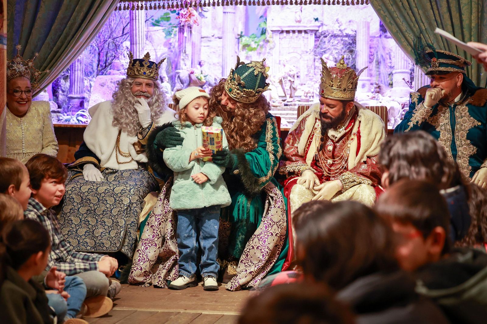 Los Reyes Magos, en la Fundación Cajasol de Cádiz