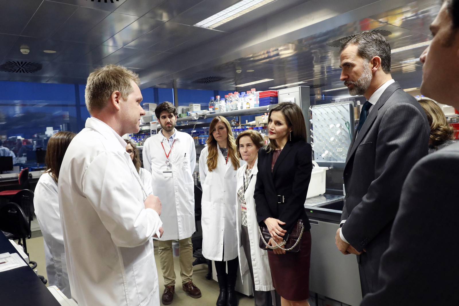 Visita al Centro Nacional de Investigaciones Cardiovasculares Carlos III (CNIC) (09-02-2017).