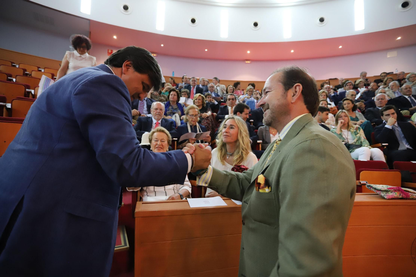 Imágenes de la investidura póstuma de García Palacios como doctor Honoris Causa