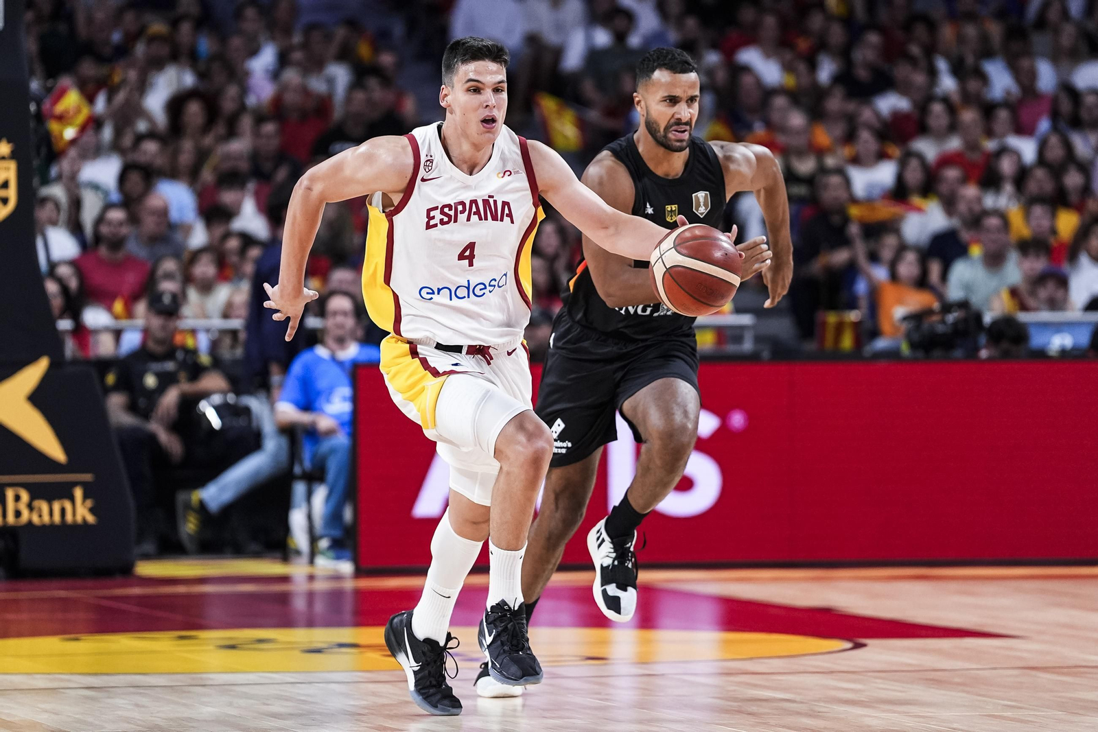 Las mejores fotos del España - Alemania de baloncesto
