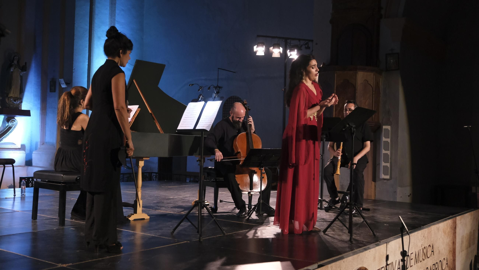 Concierto de Belén Vaquero & Pérgamo Ensemble en el Festival de Vélez Blanco, en imágenes