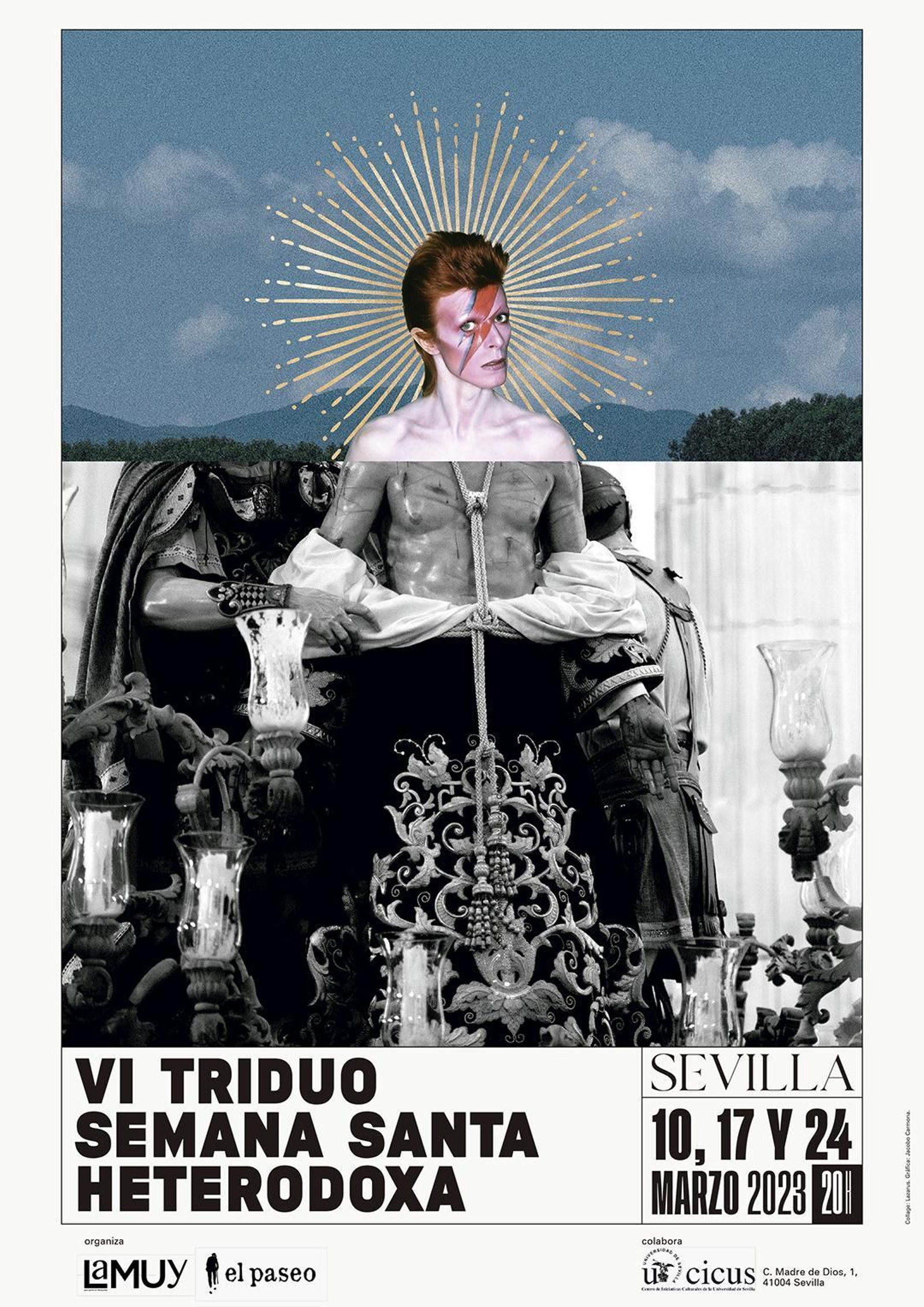 Cartel del VI Triduo Heterodoxo de LaMuy Revista