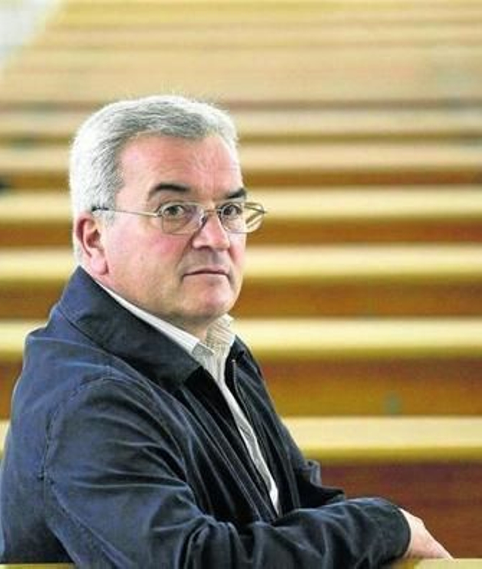 El párroco de La Piñera, Pedro Gómez Mancilla.