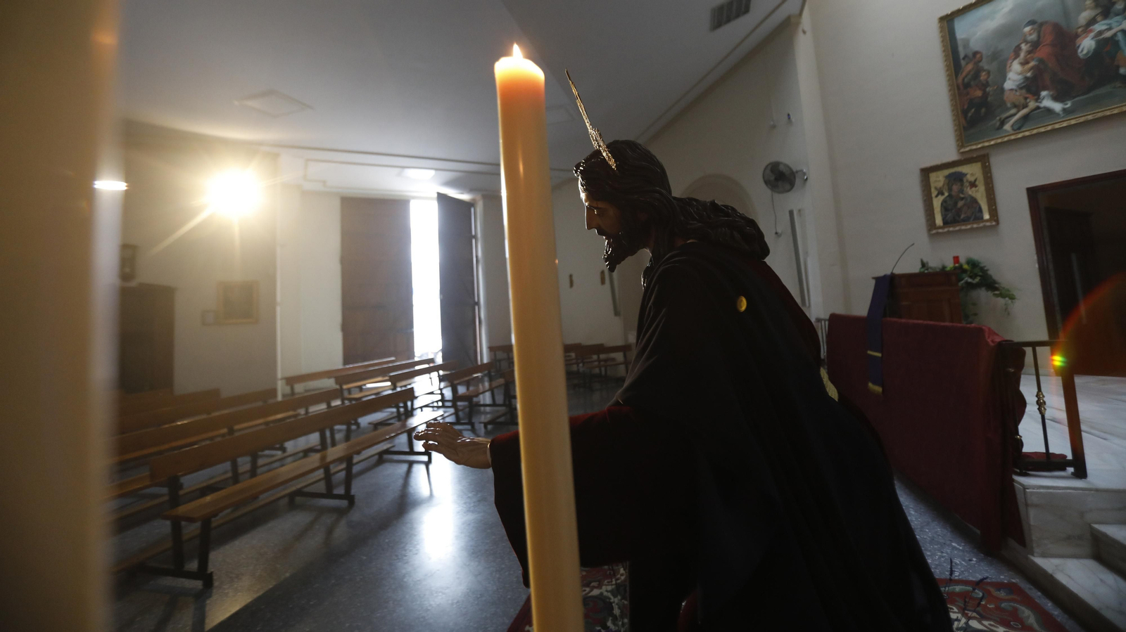 Besamano a la Oración en el Huerto en la Parroquia San José en La Línea